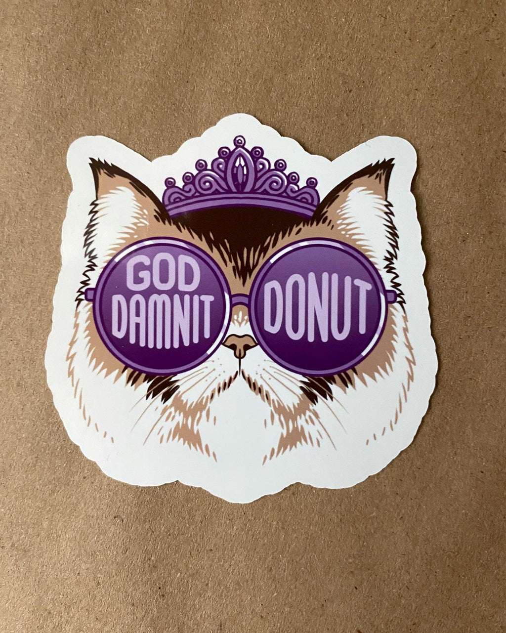 Princess Donut Sticker