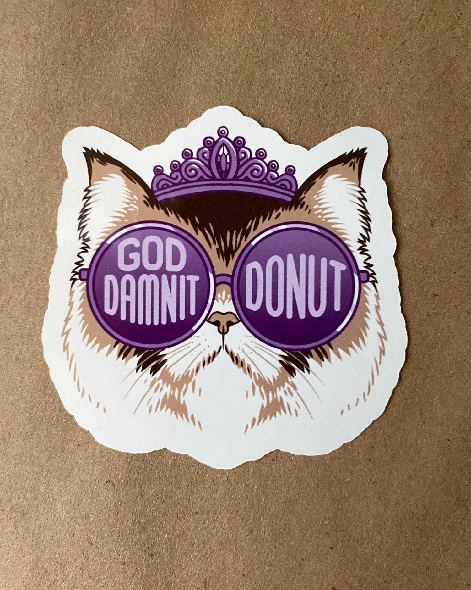 Princess Donut Sticker