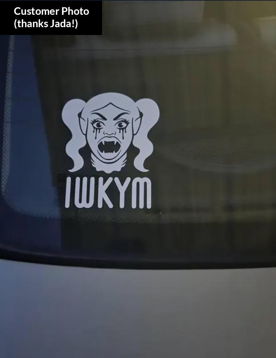 IWKYM Samatha Decal