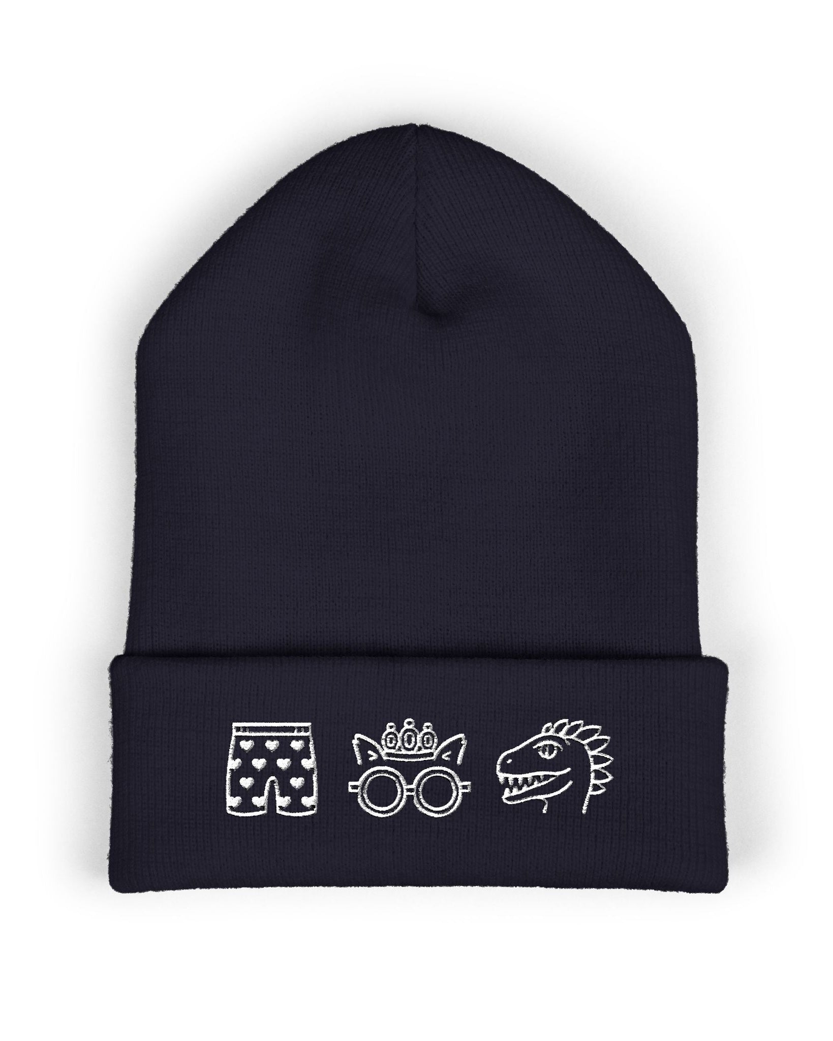 Icons Embroidered Beanie