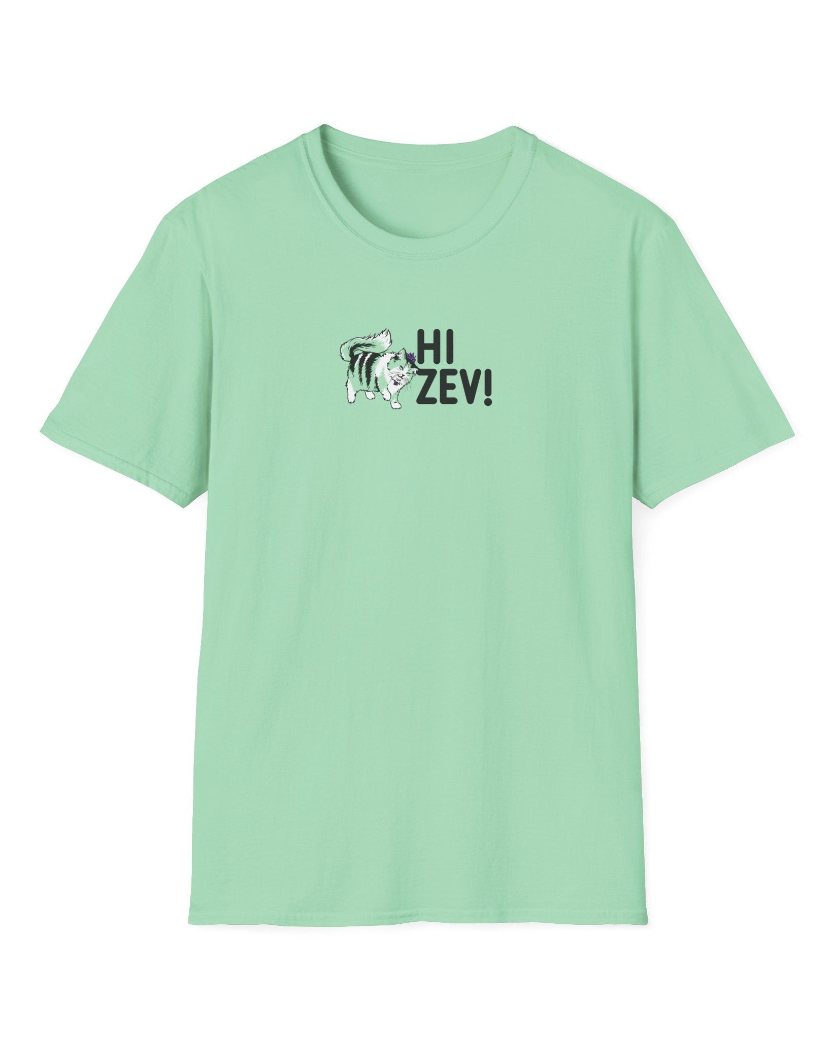 Hi Zev! Hi Donut! Front and Back Tee