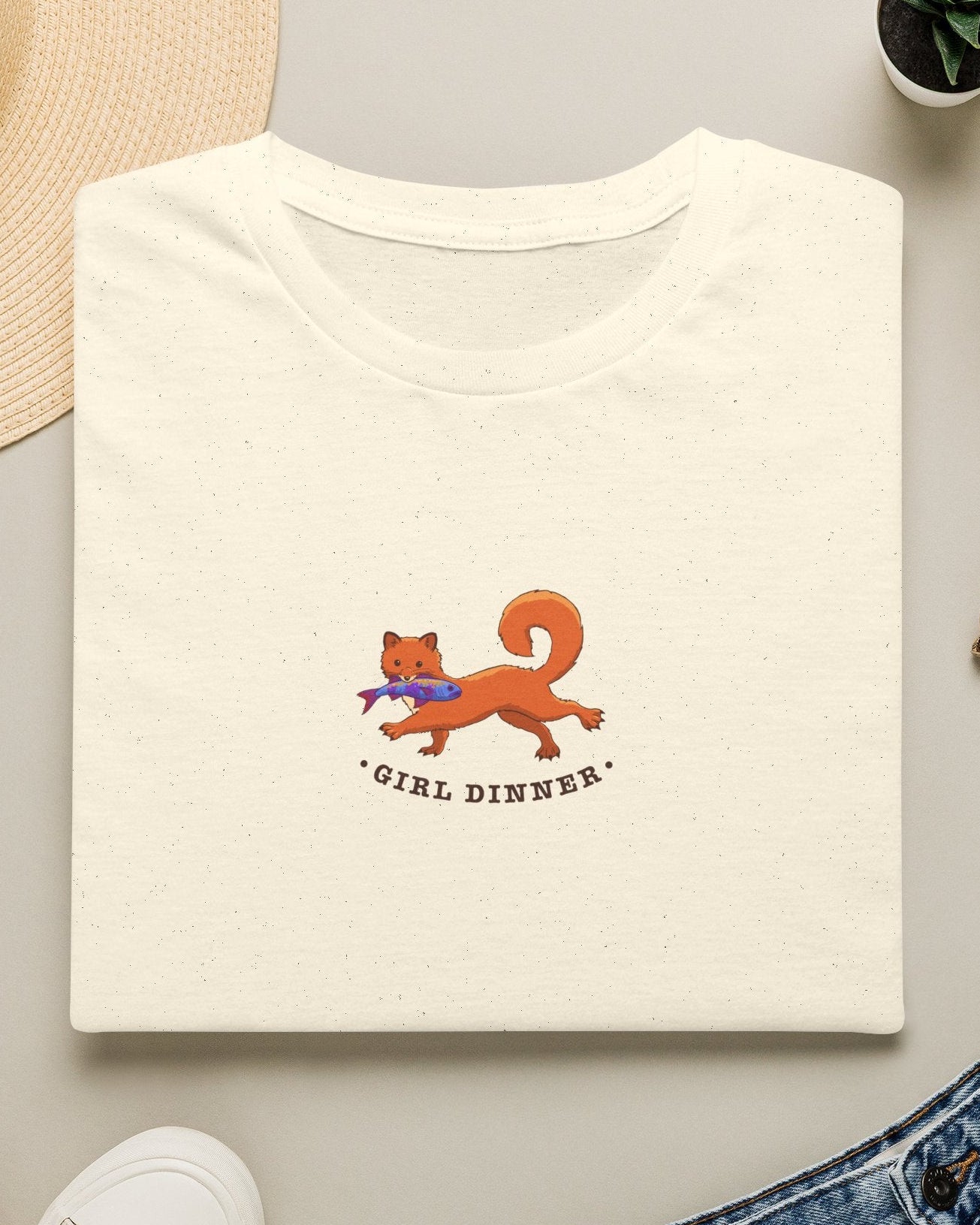 Girl Dinner Unisex Tee