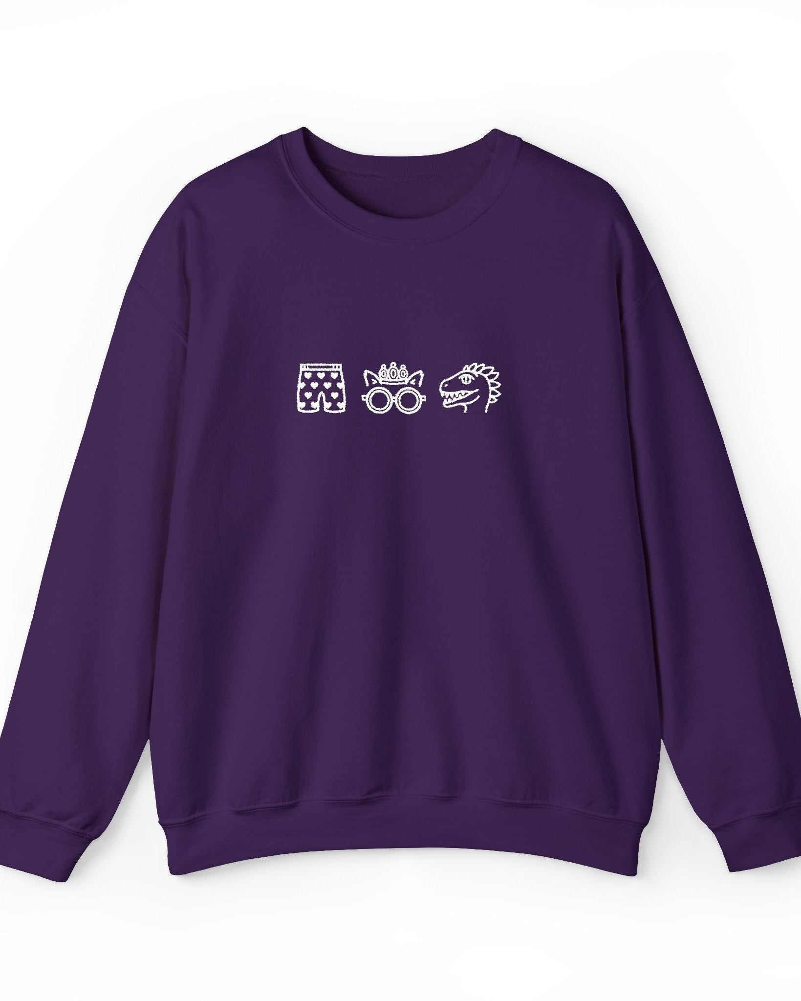 Icons Embroidered Sweatshirt