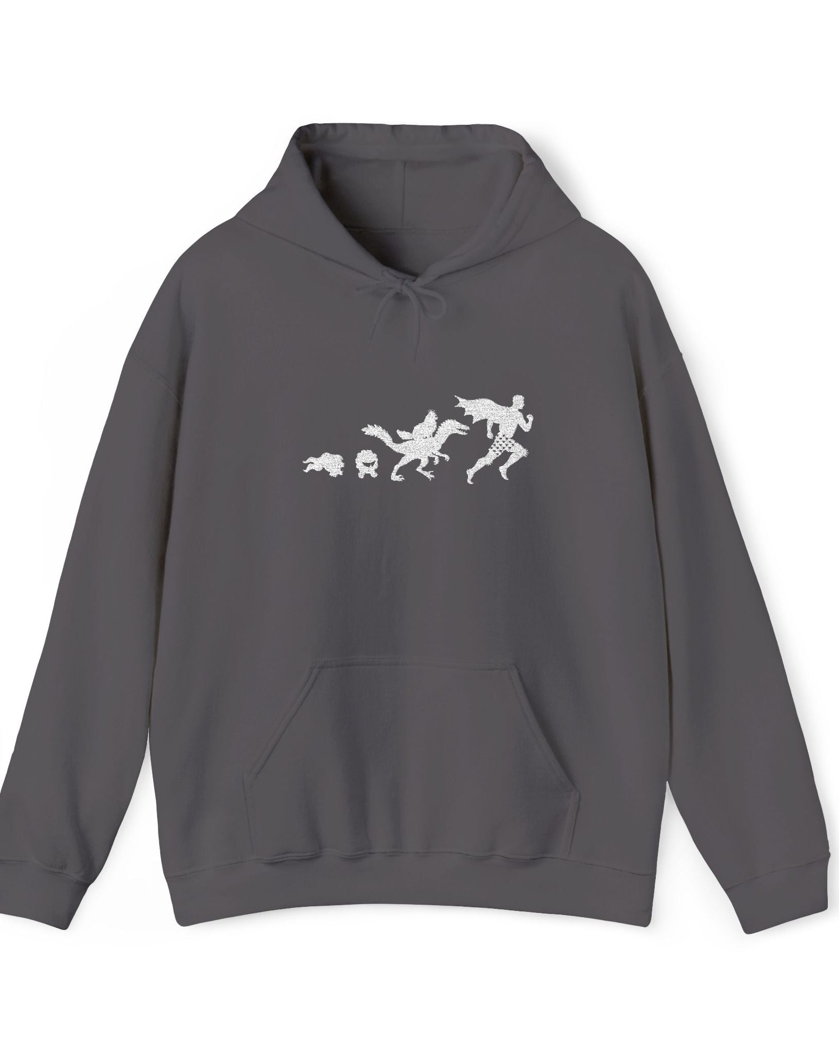 Silhouettes Embroidered Hoodie