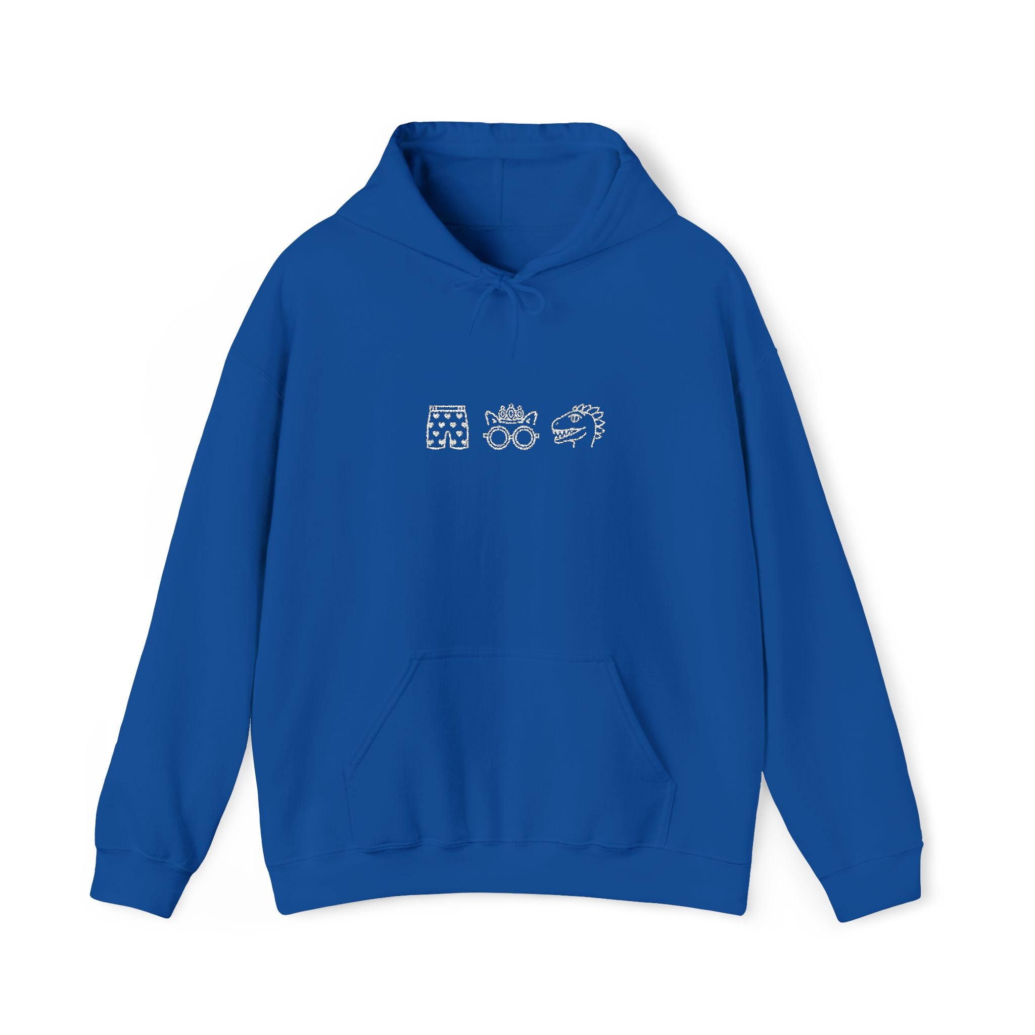 Icons Embroidered Hoodie