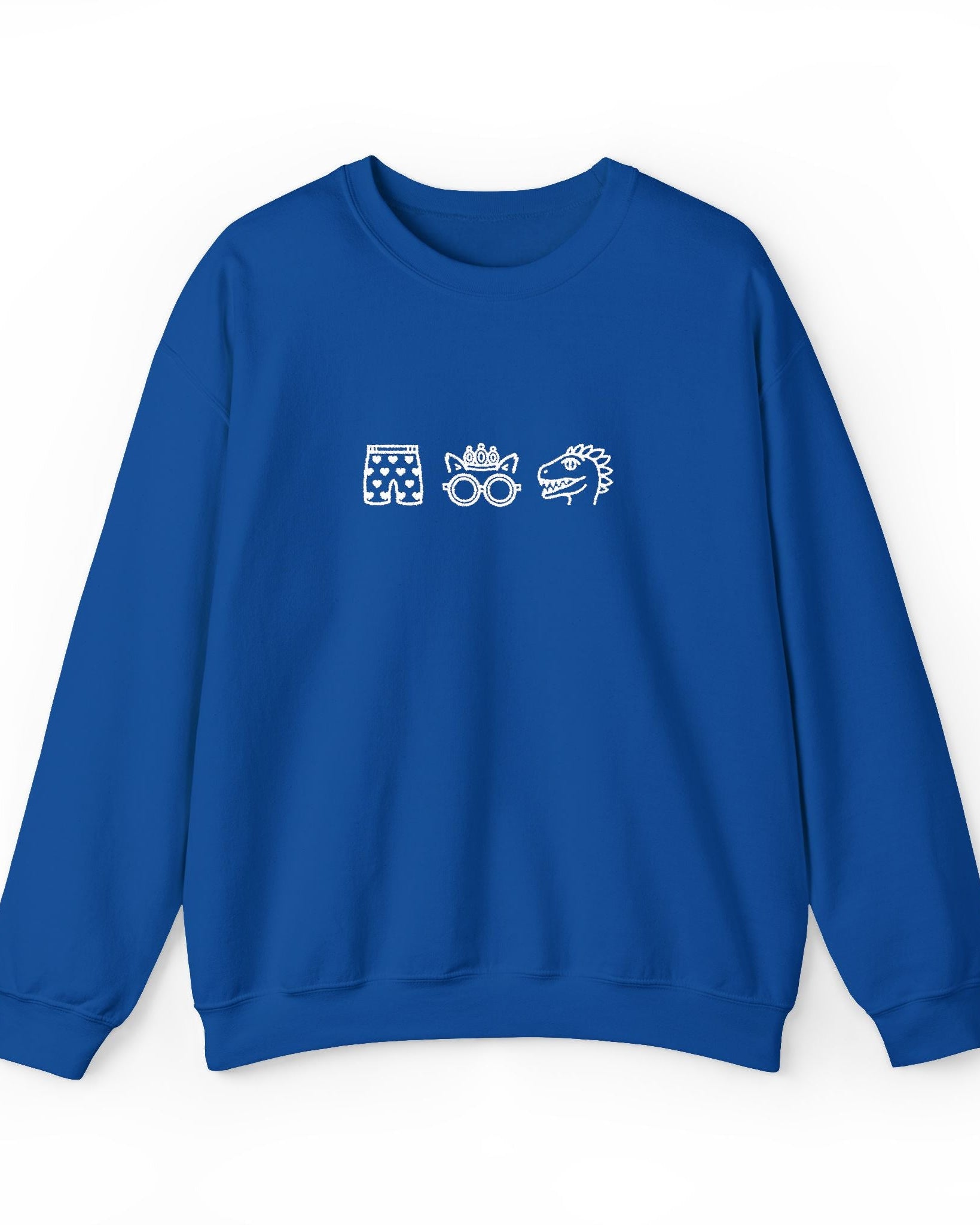 Icons Embroidered Sweatshirt