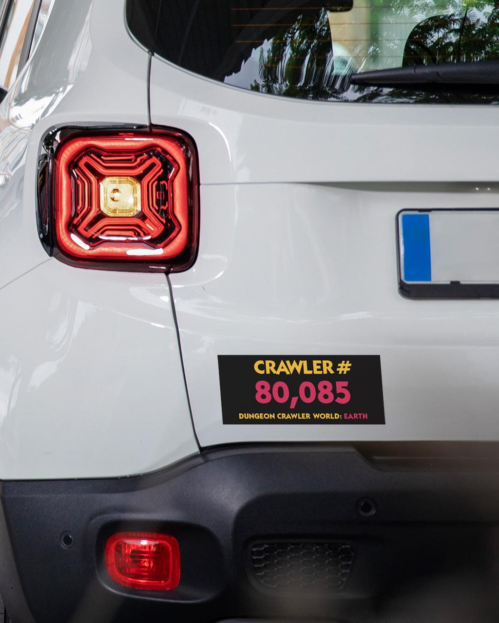Choose Your Crawler Number Decal