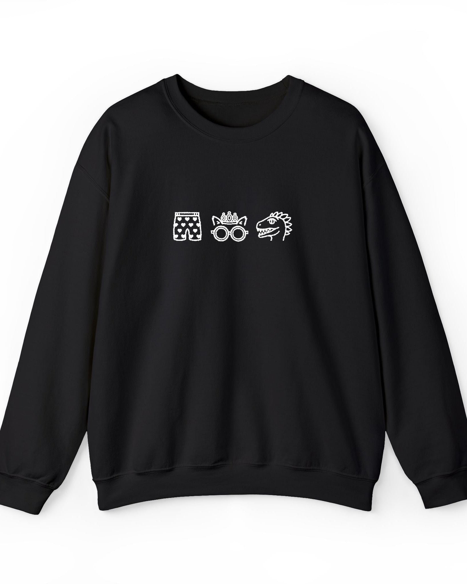 Icons Embroidered Sweatshirt
