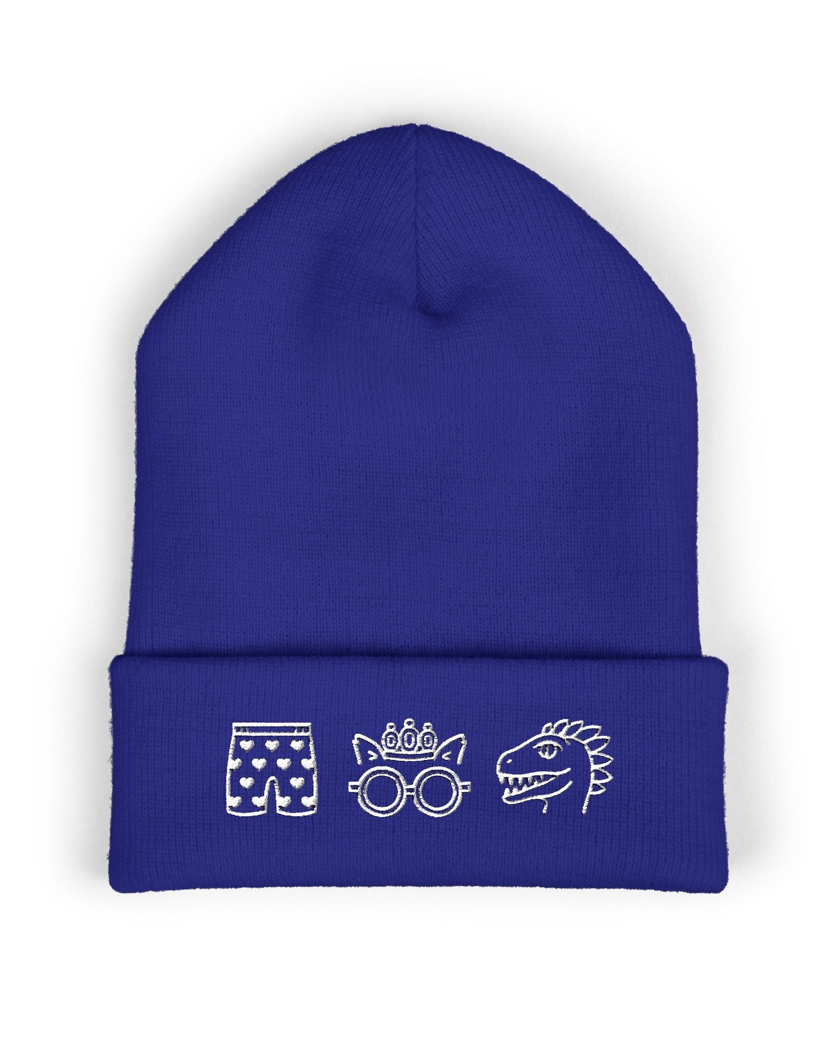 Icons Embroidered Beanie