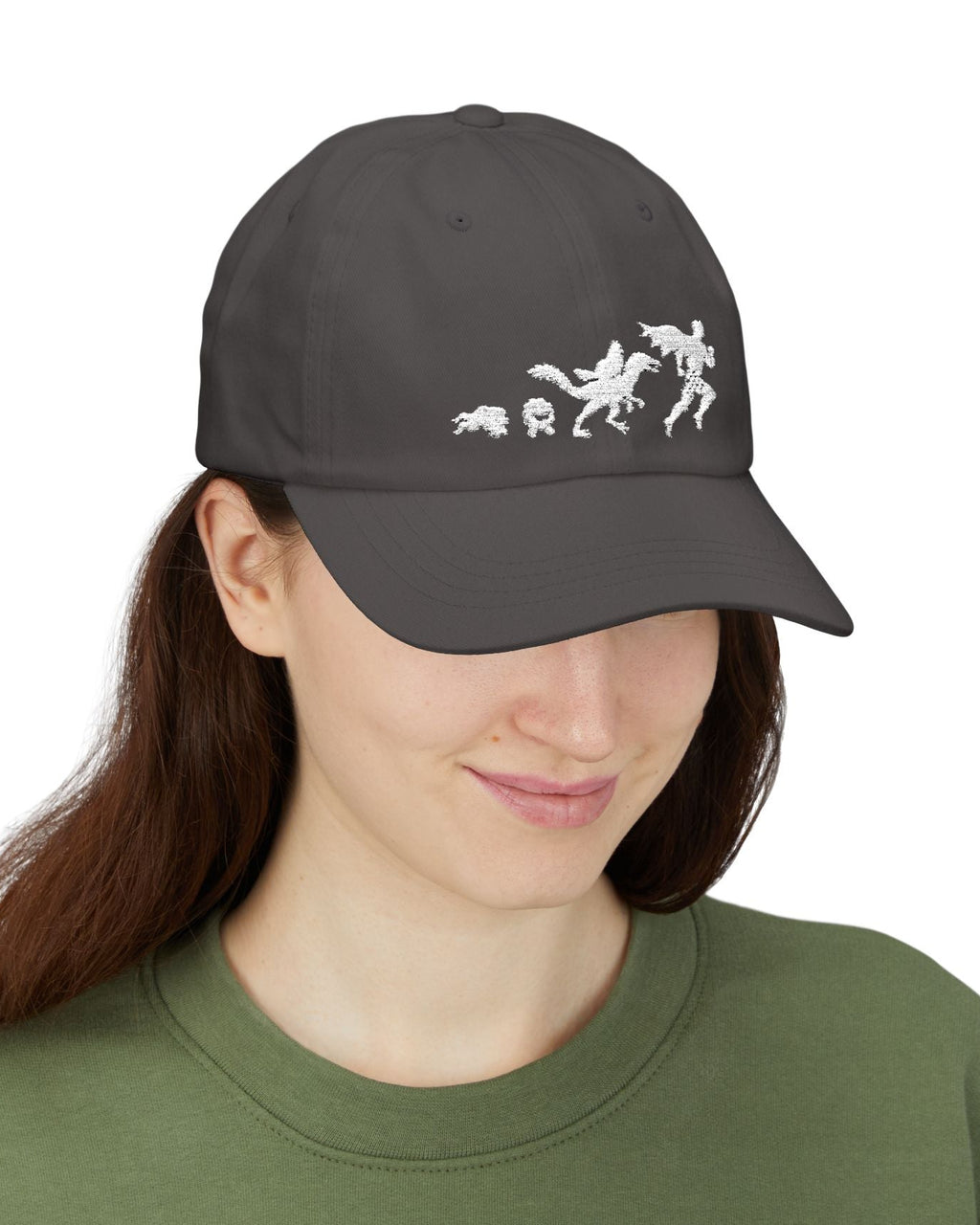 Silhouettes Embroidered Hat