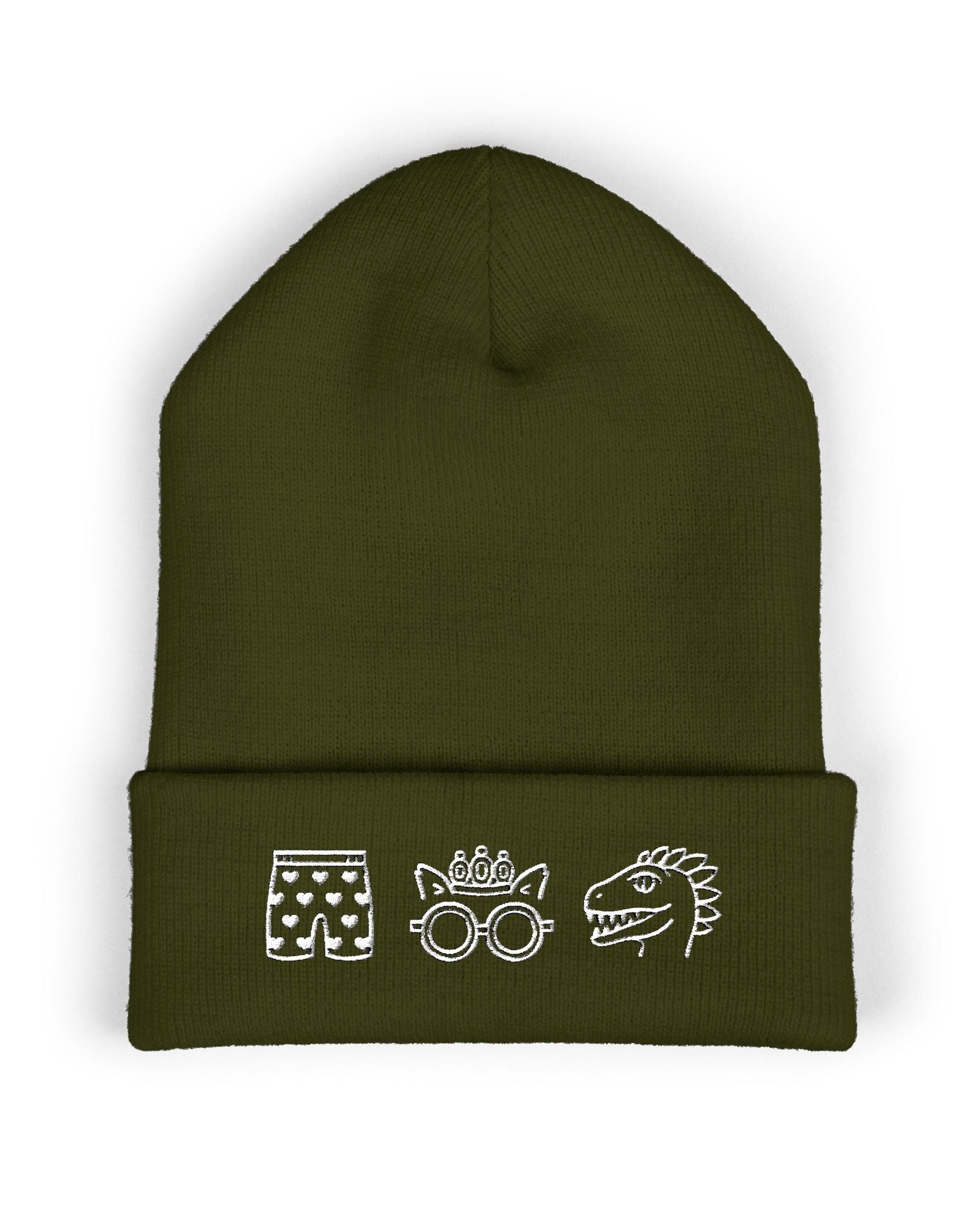 Icons Embroidered Beanie