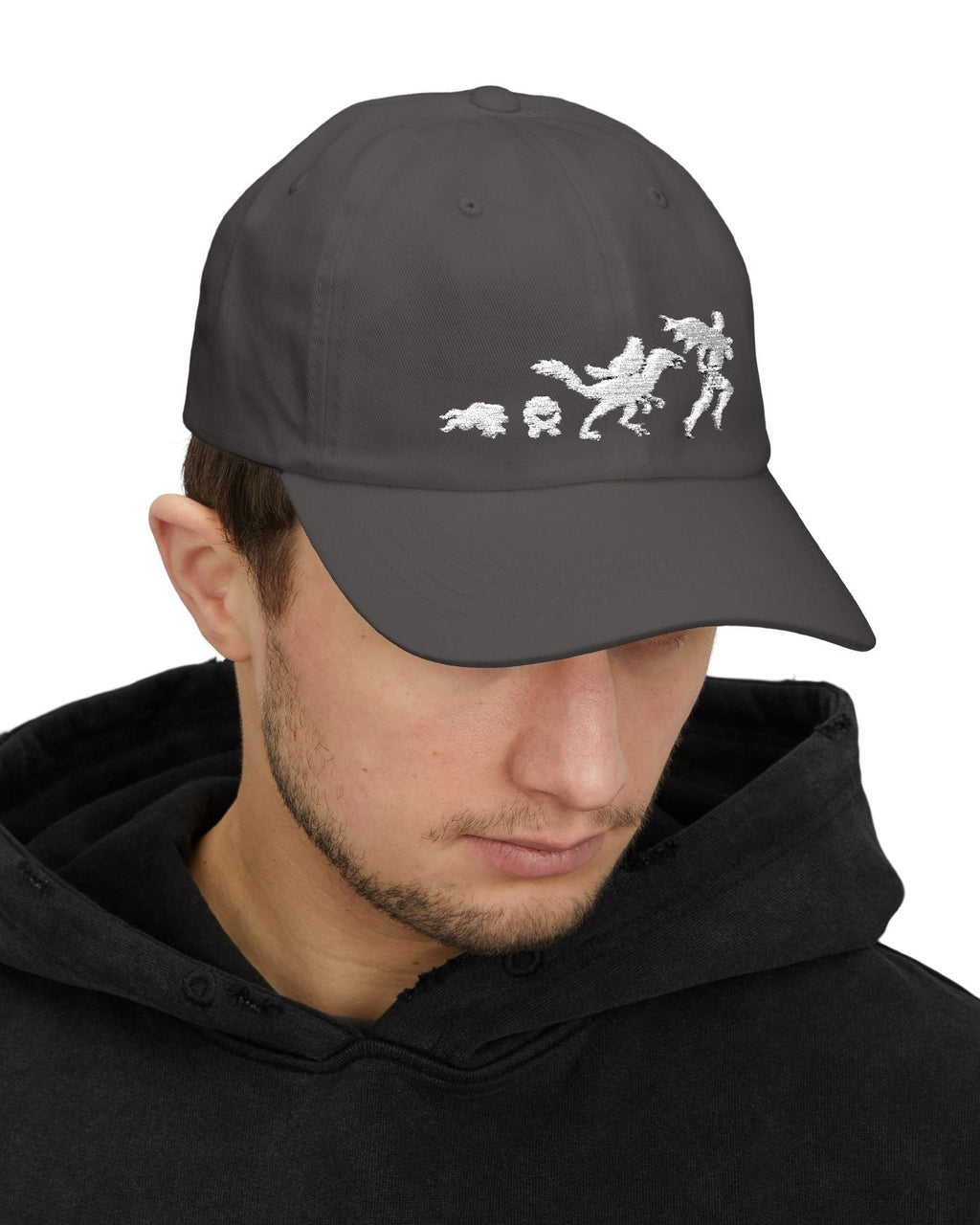 Silhouettes Embroidered Hat