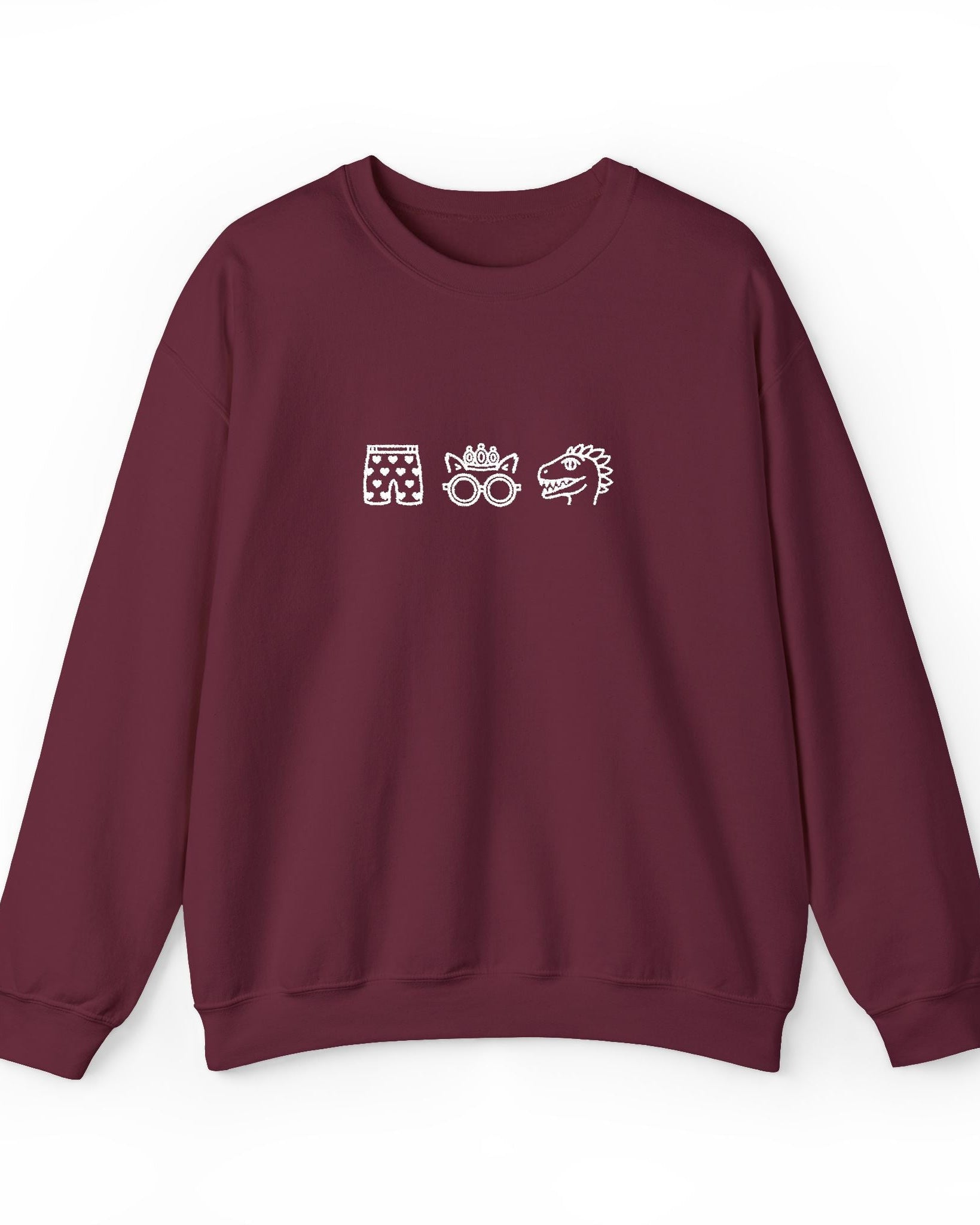 Icons Embroidered Sweatshirt