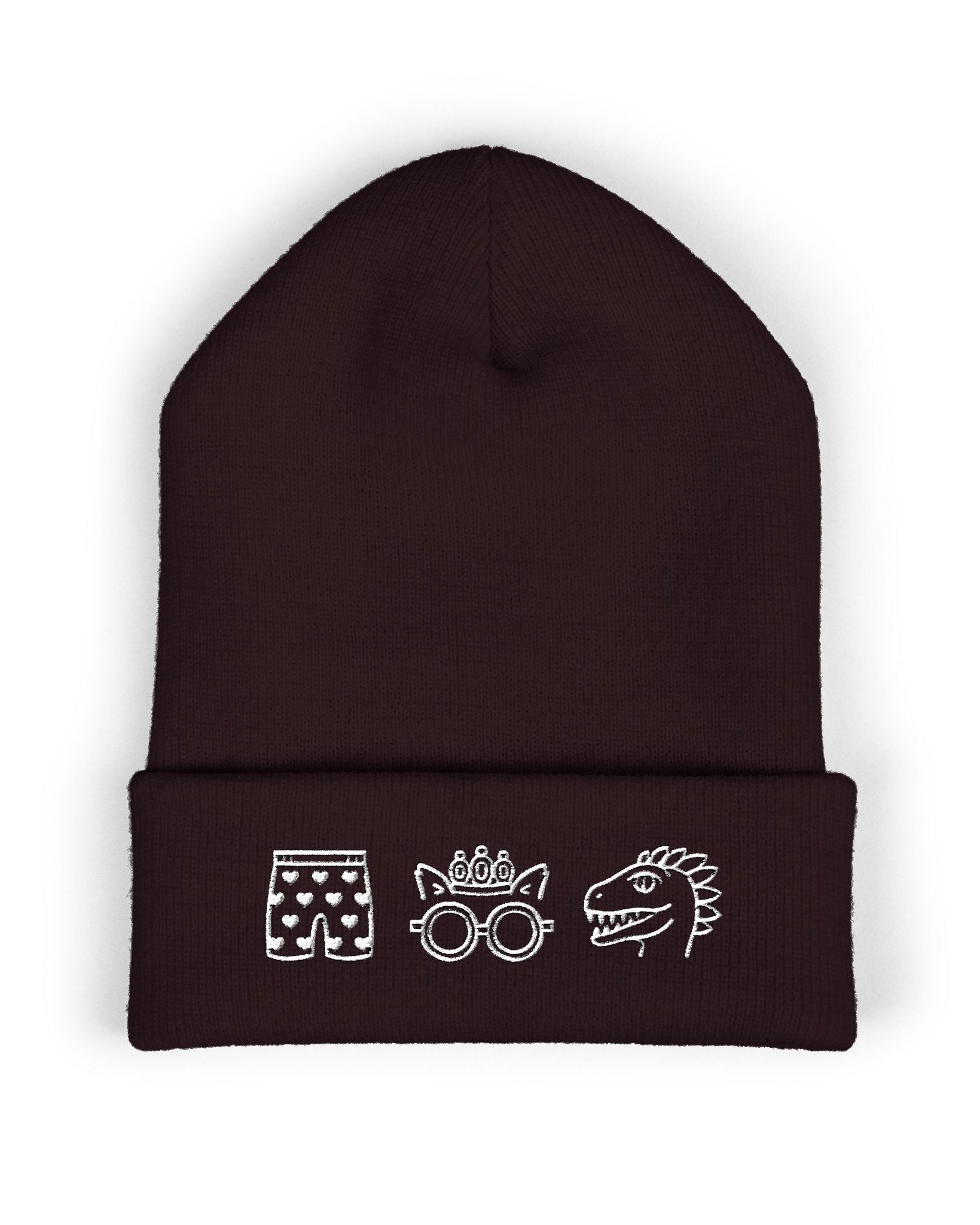 Icons Embroidered Beanie