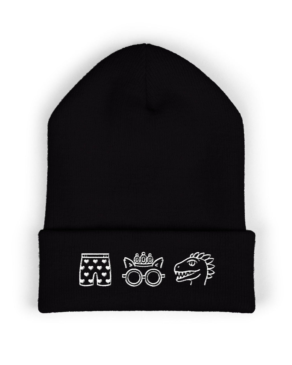 Icons Embroidered Beanie
