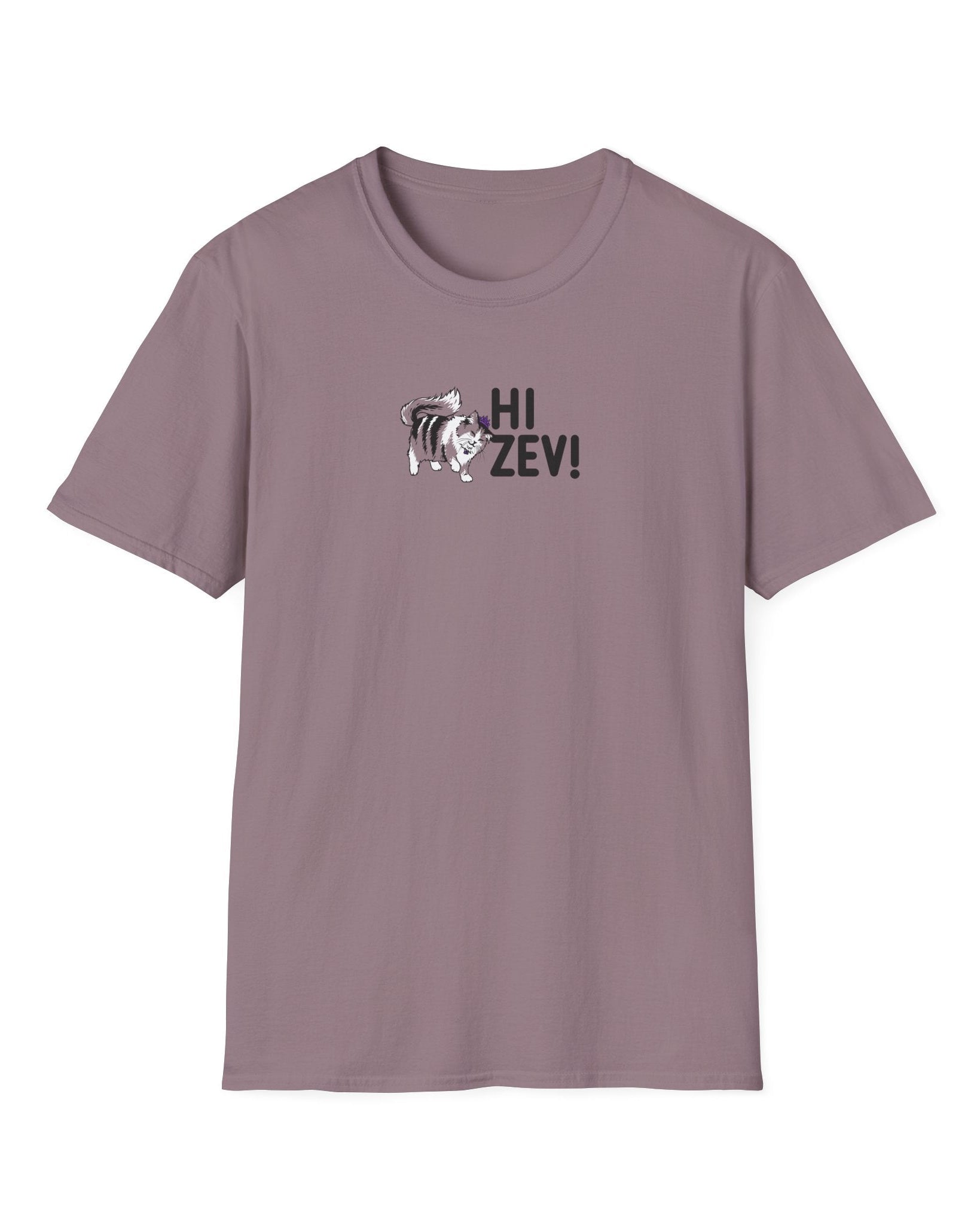 Hi Zev! Hi Donut! Front and Back Tee