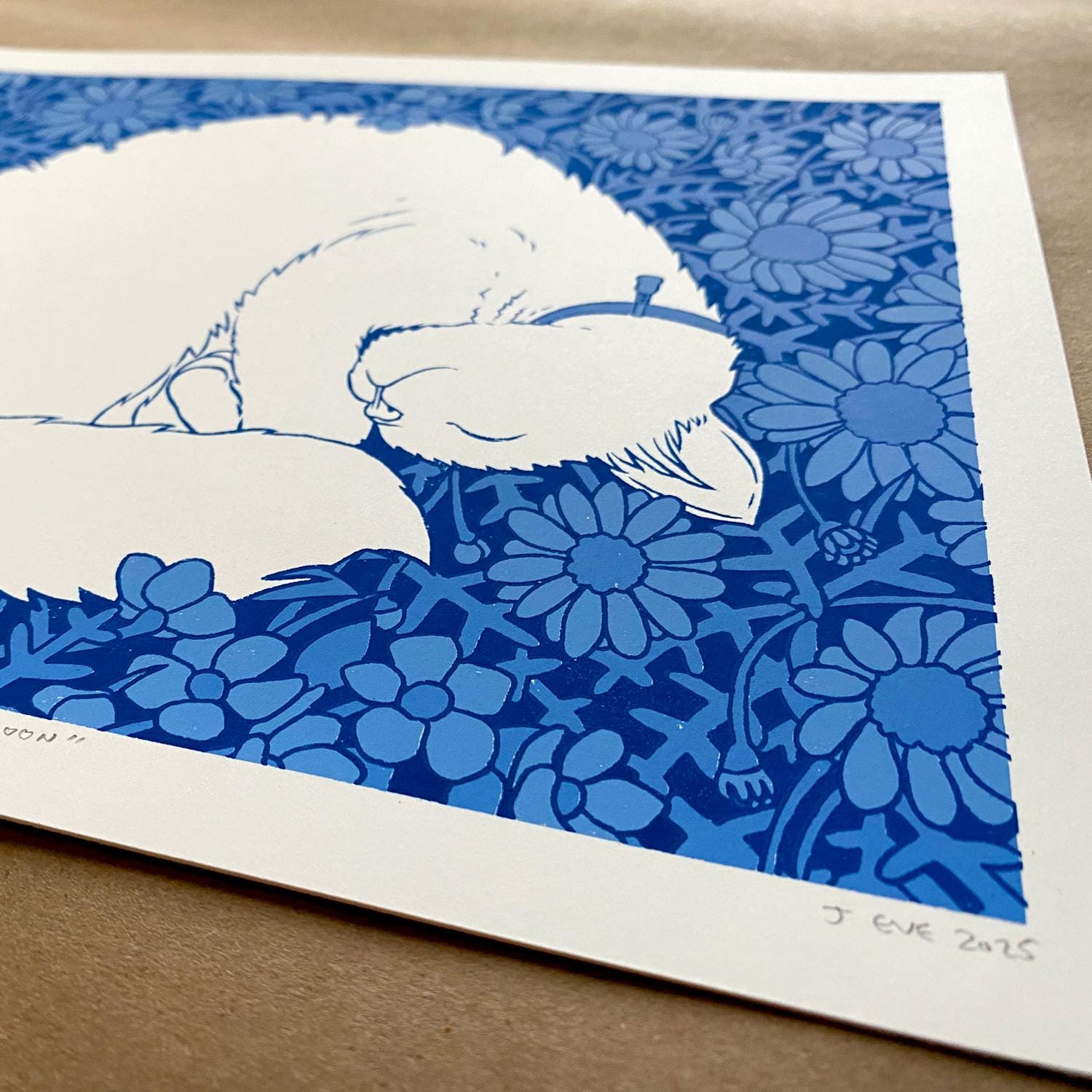 "Full Cat Moon" Limited-Edition Screen Print