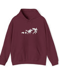 Silhouettes Embroidered Hoodie