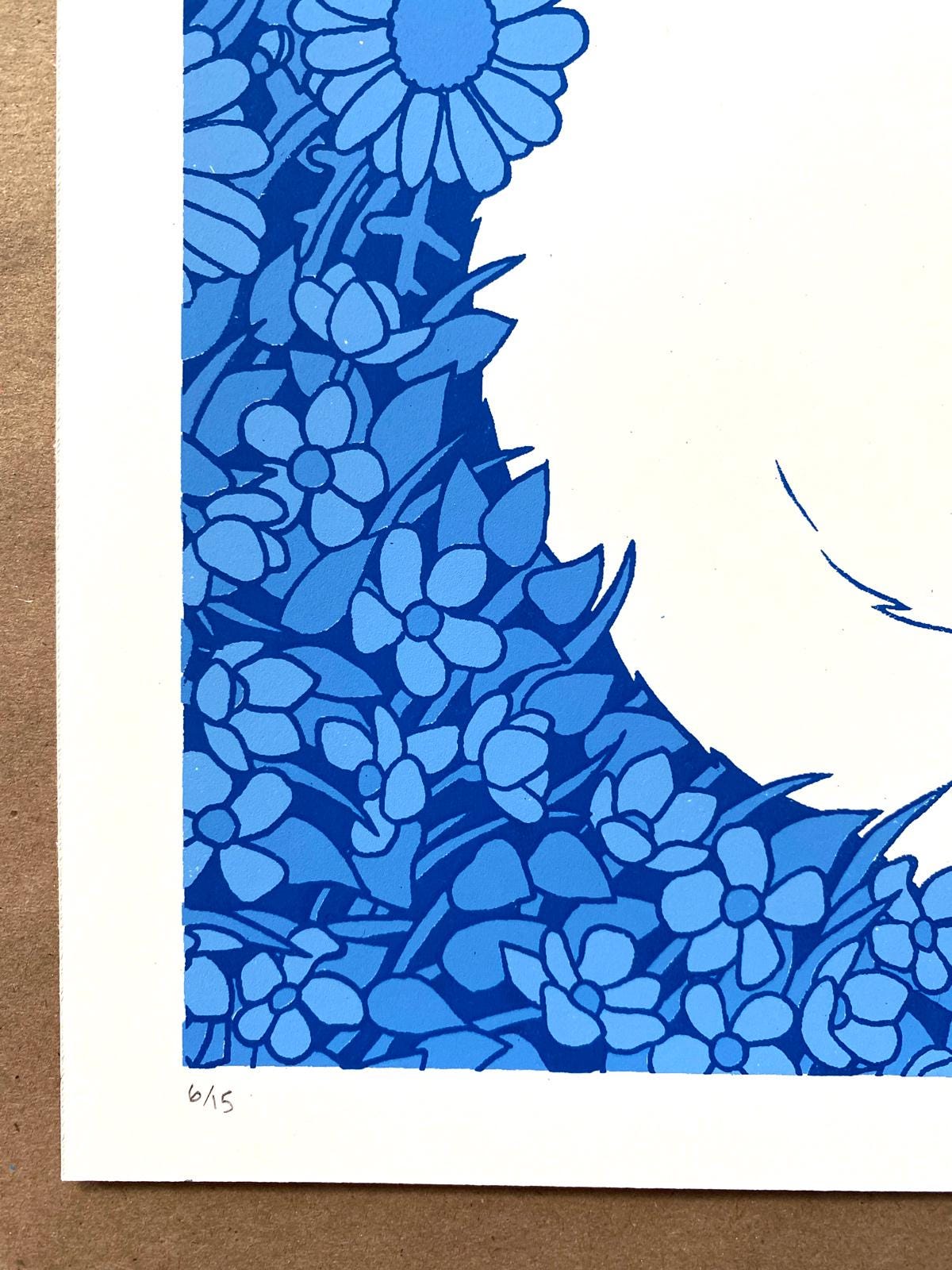 "Full Cat Moon" Limited-Edition Screen Print