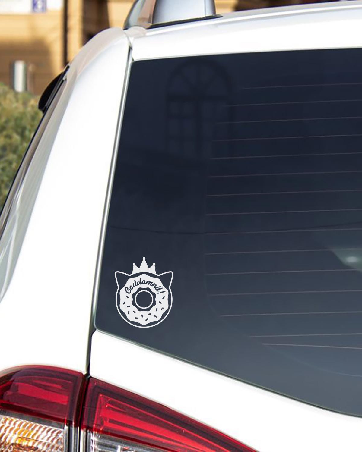 Goddamnit Donut! Decal