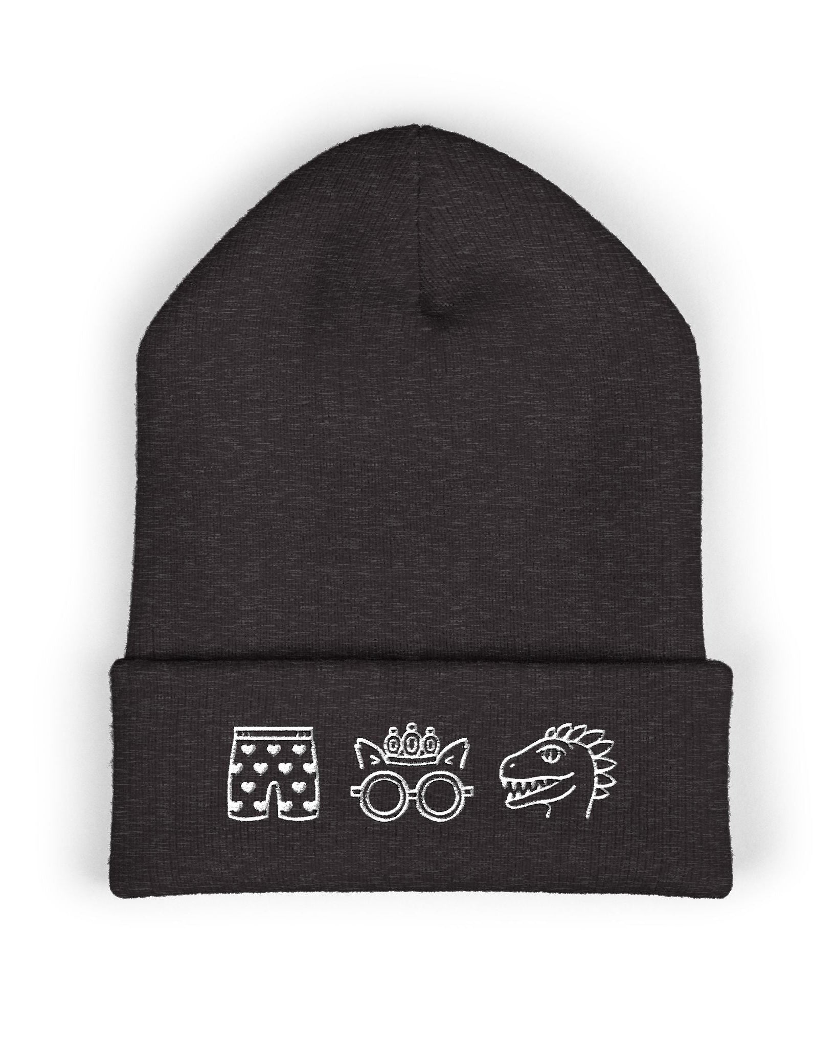 Icons Embroidered Beanie