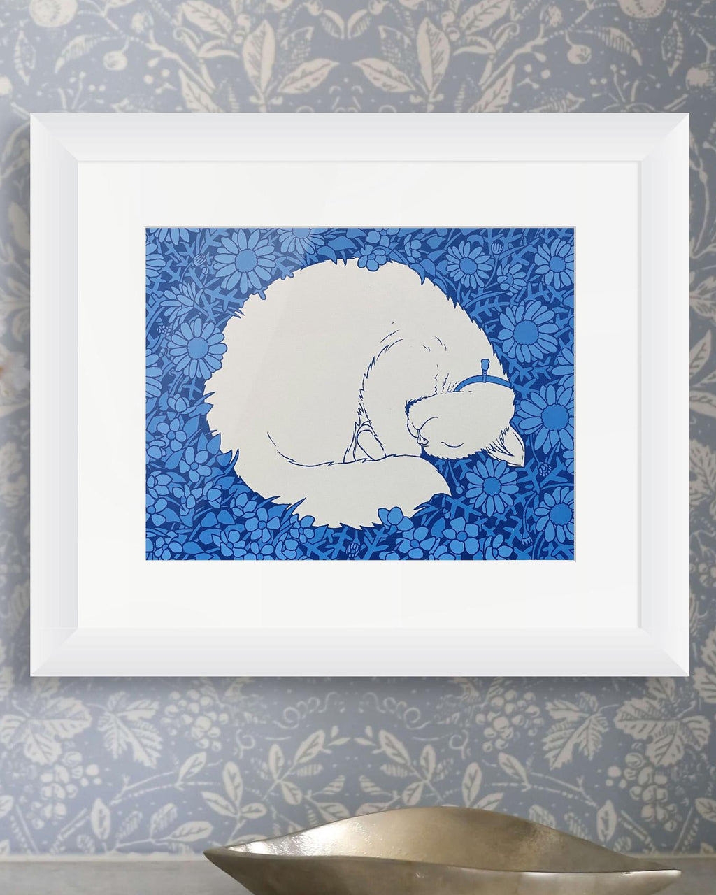 "Full Cat Moon" Limited-Edition Screen Print