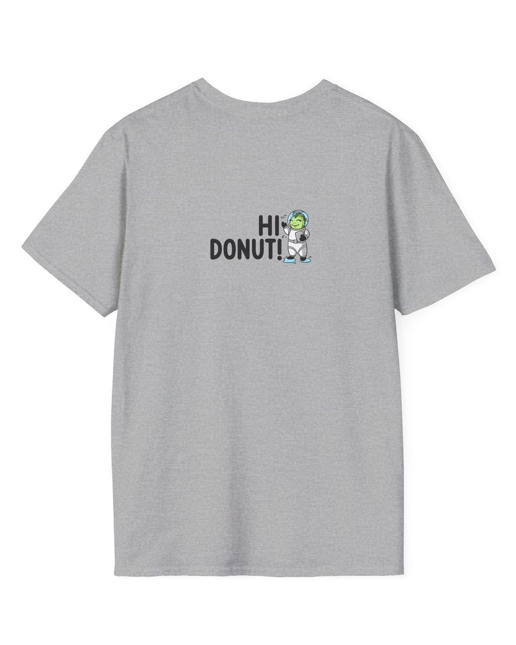Hi Zev! Hi Donut! Front and Back Tee