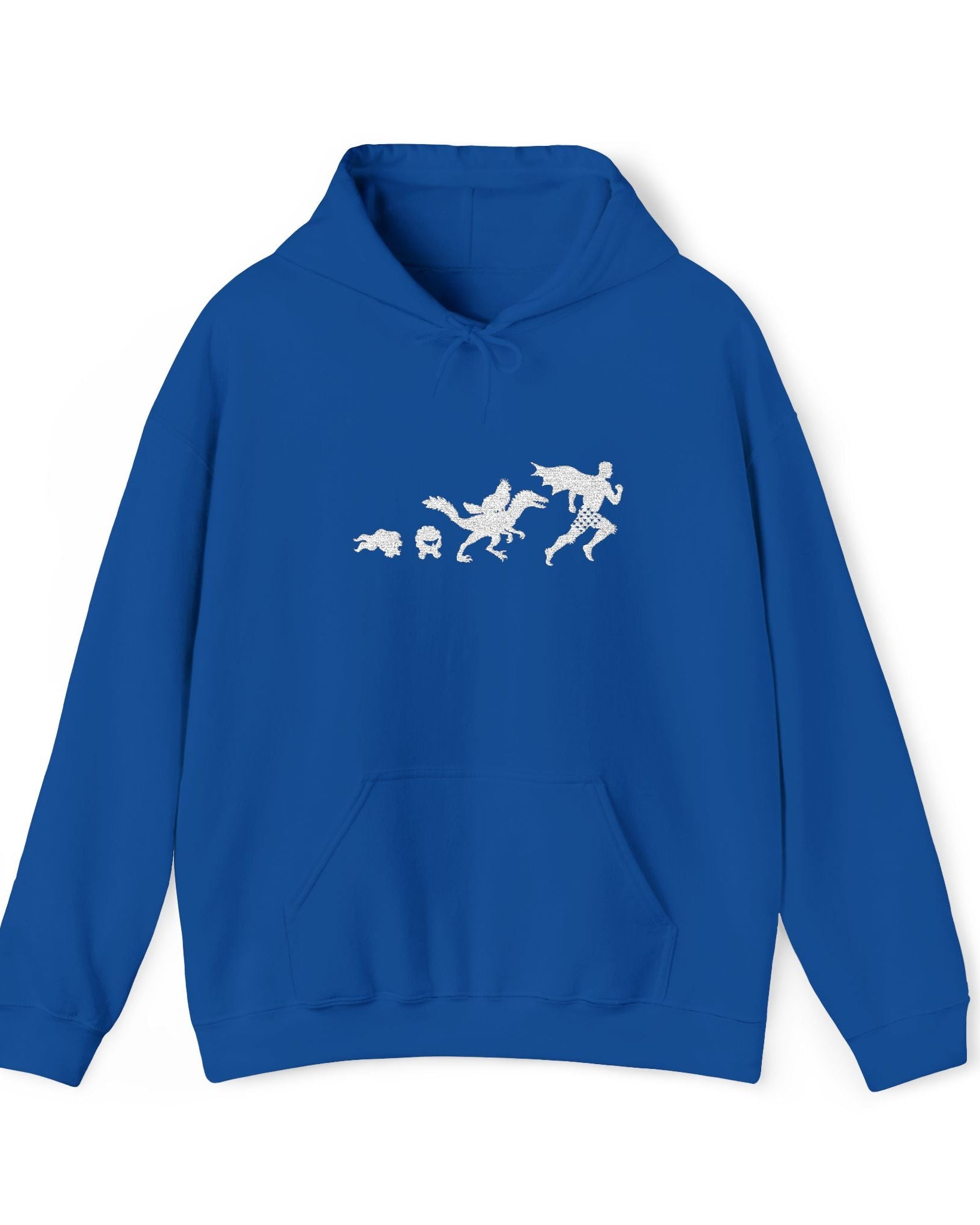 Silhouettes Embroidered Hoodie