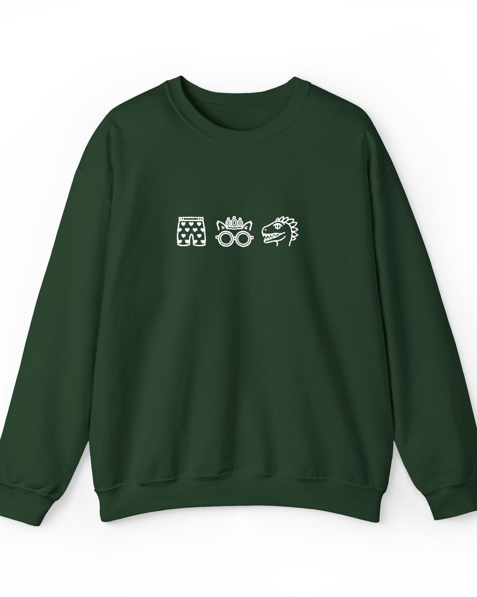 Icons Embroidered Sweatshirt