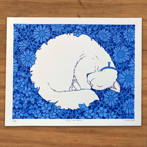 "Full Cat Moon" Limited-Edition Screen Print