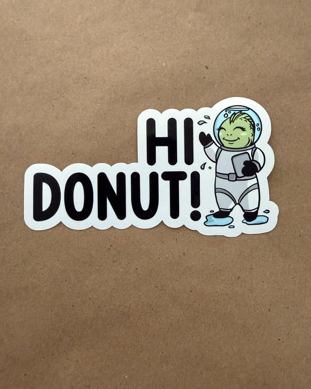 Hi Zev! and Hi Donut! Stickers