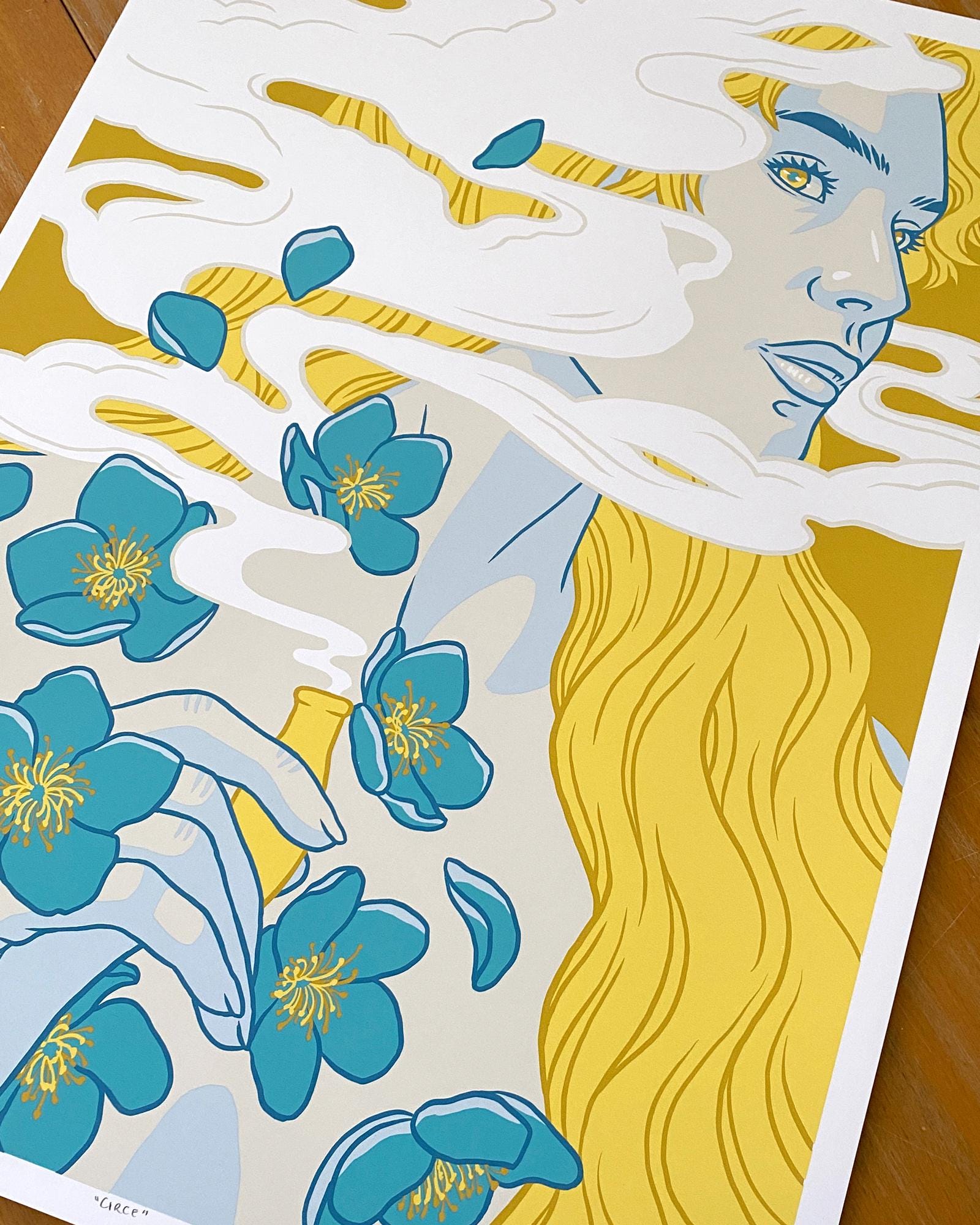 "Circe" Limited-Edition Screen Print