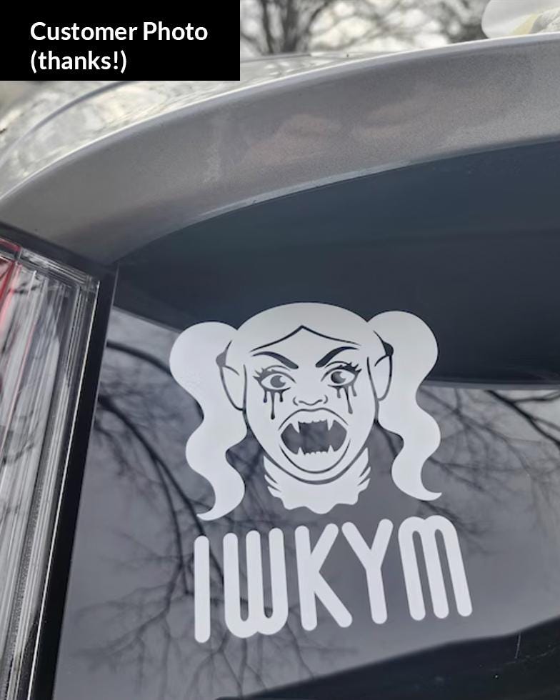 IWKYM Samatha Decal