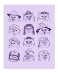 "Donut's Hats" Screen Print