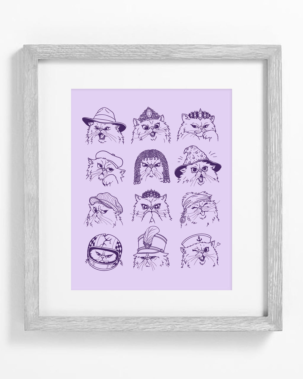 "Donut's Hats" Screen Print