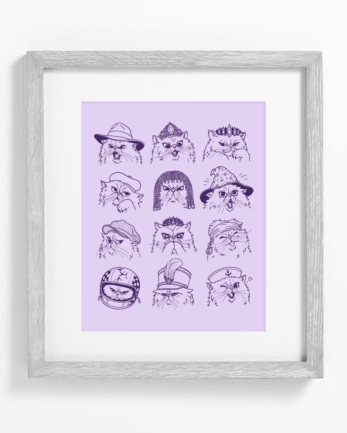"Donut's Hats" Screen Print