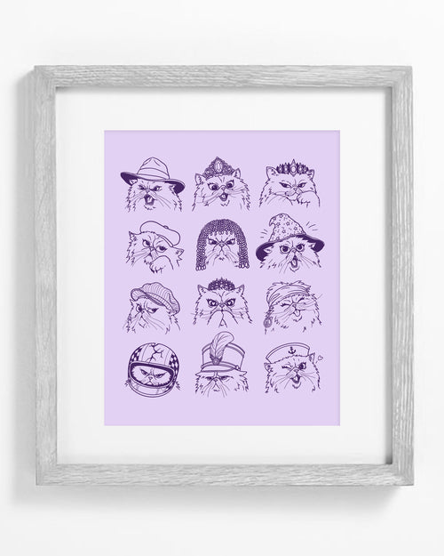 "Donut's Hats" Screen Print