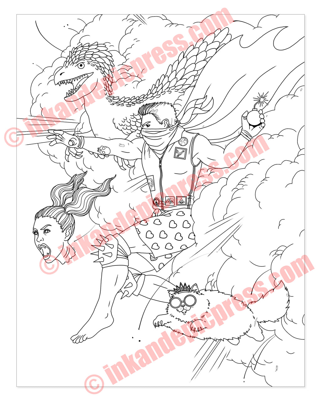 Coloring Sheets (Digital)