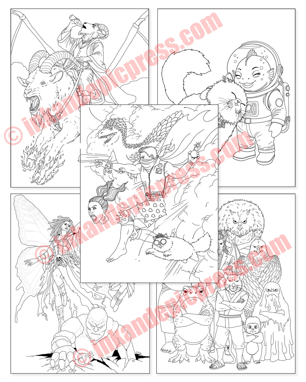 Coloring Sheets (Digital)