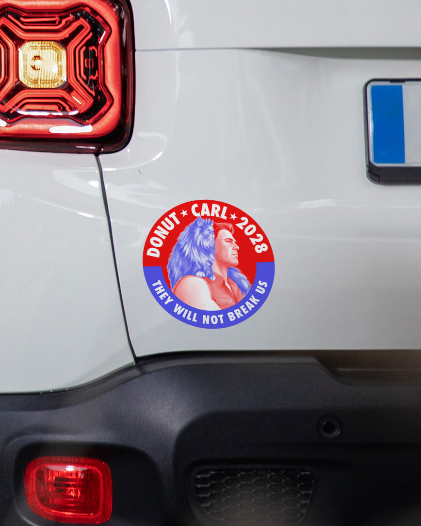 2028 Campaign Bumper Sticker (Circle)