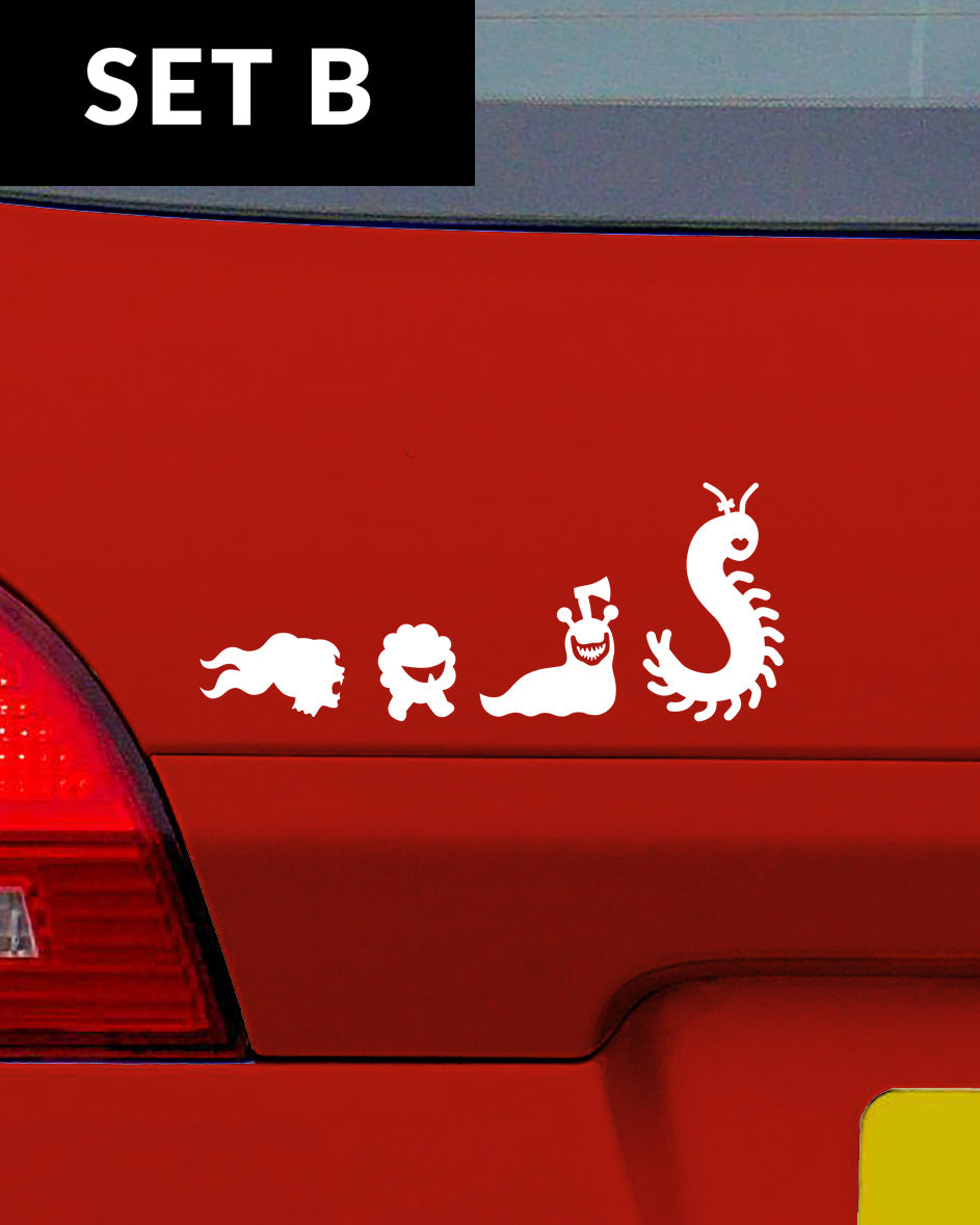 Silhouettes Decal (White)