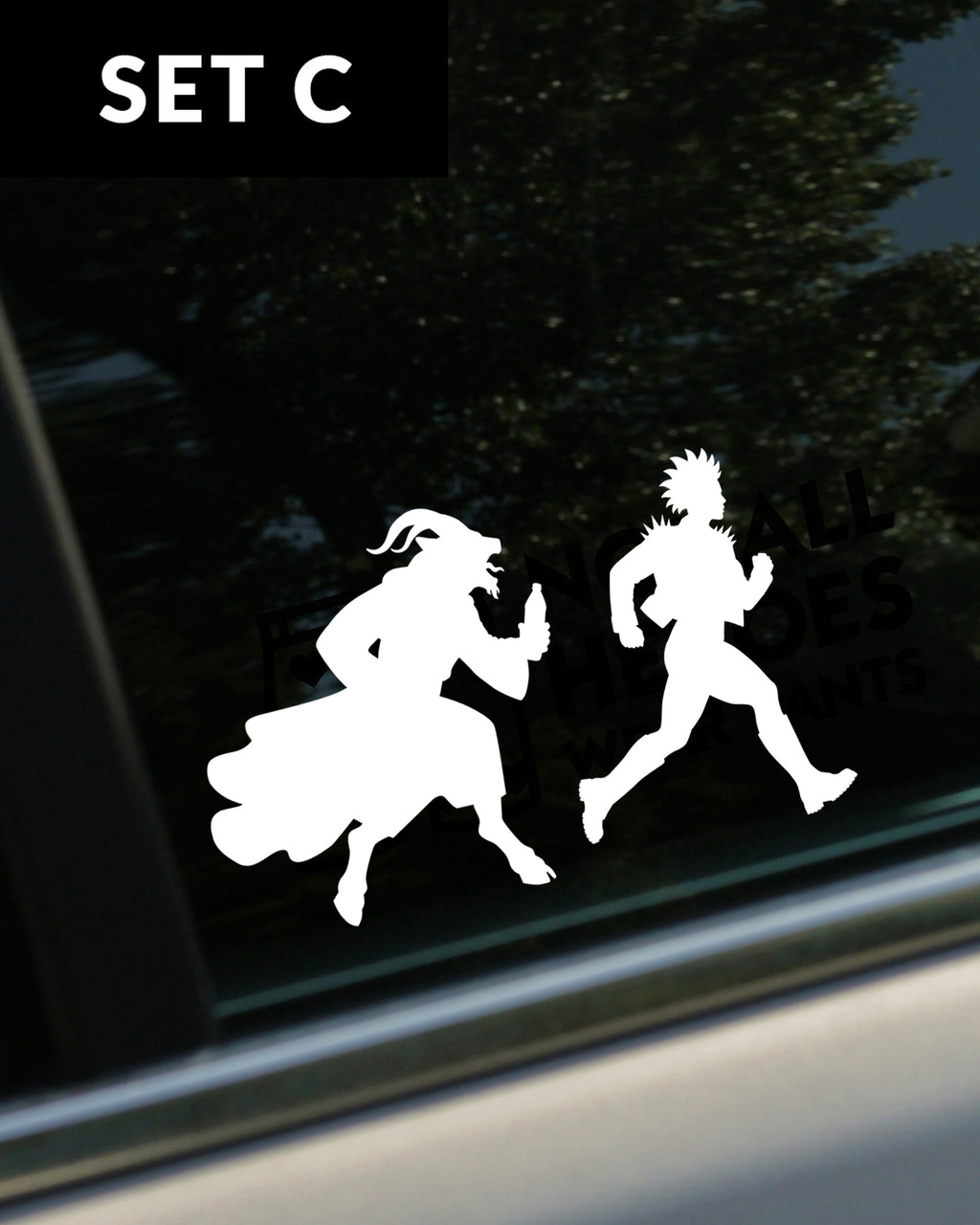 Silhouettes Decal (White)