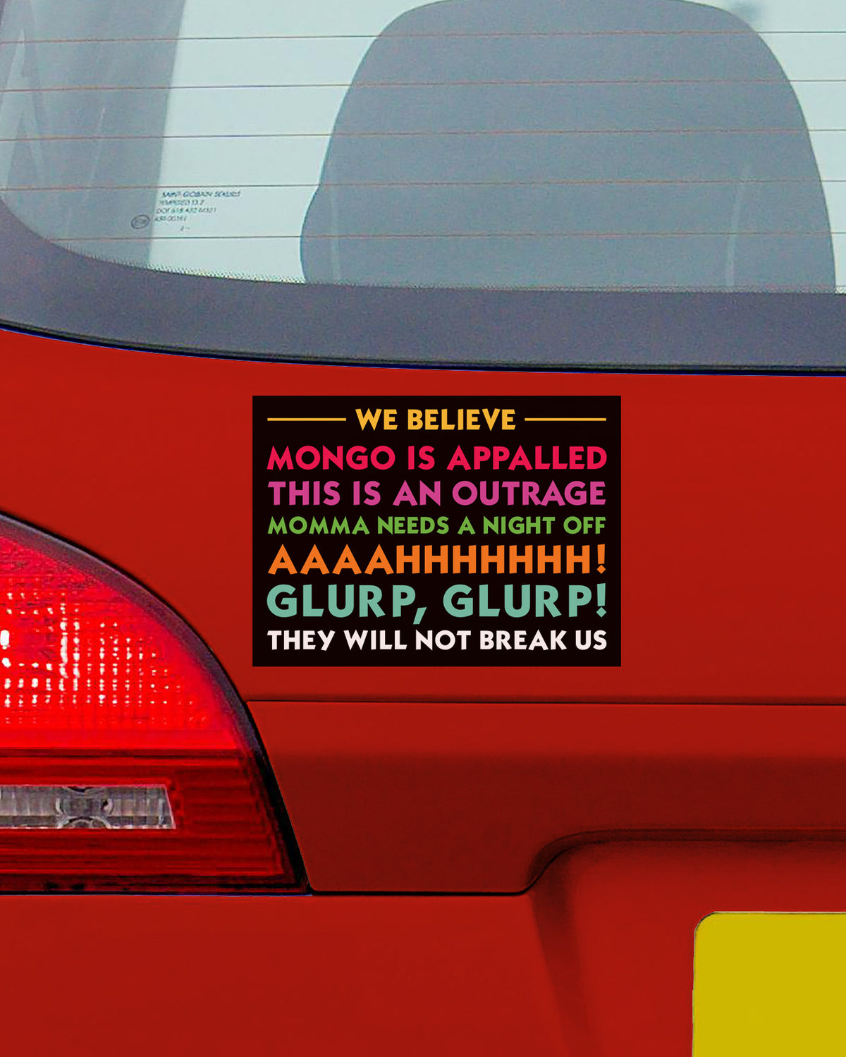 We Believe Decal