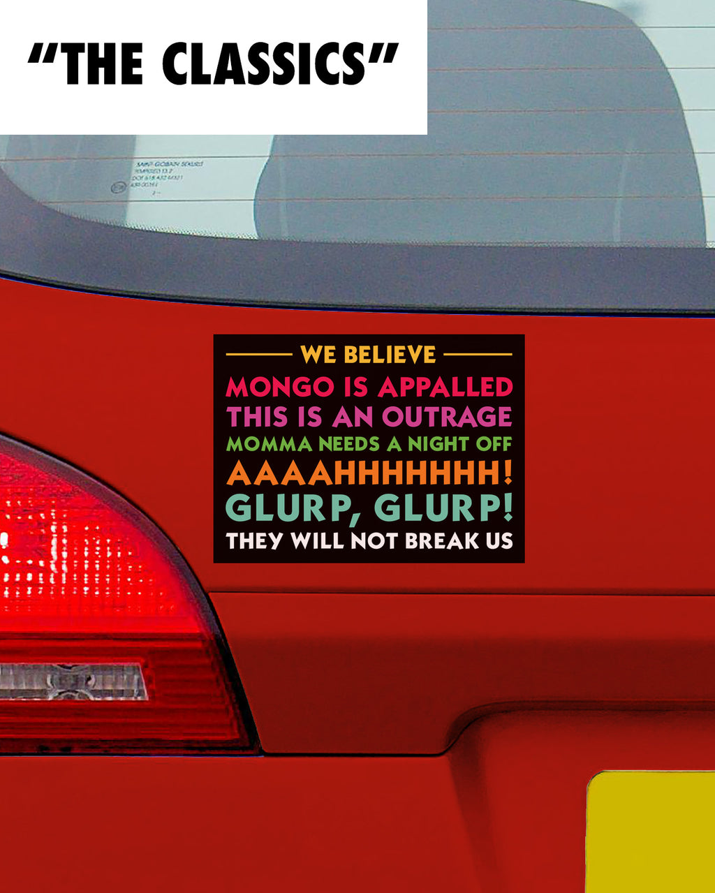 We Believe Decal
