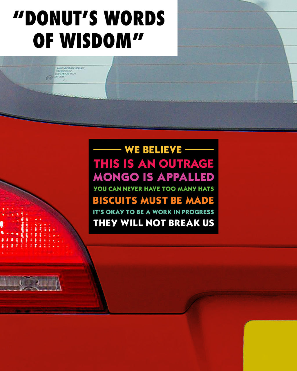 We Believe Decal