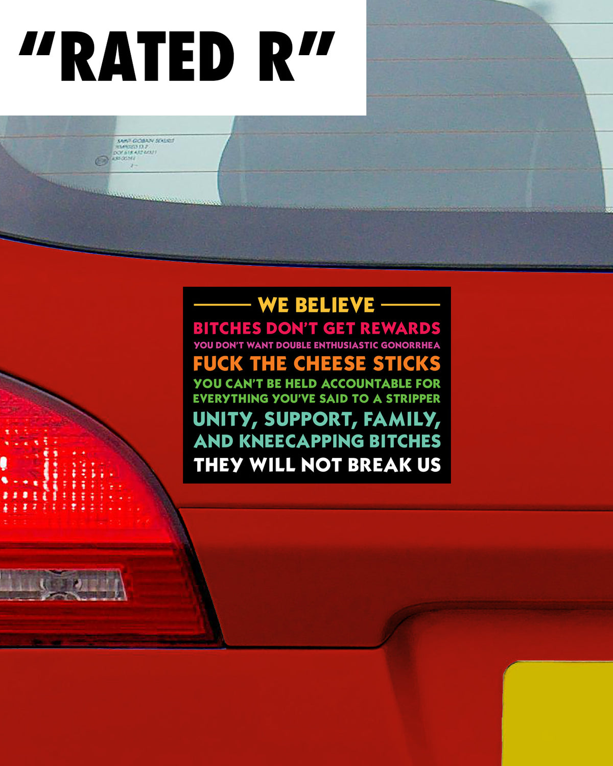 We Believe Decal