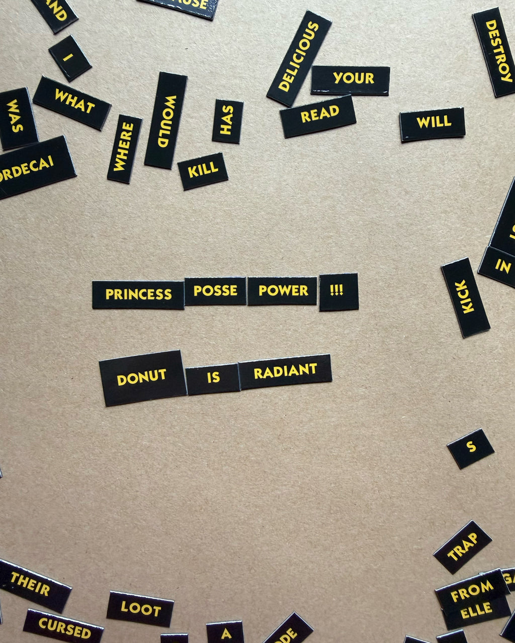Fridge Poetry