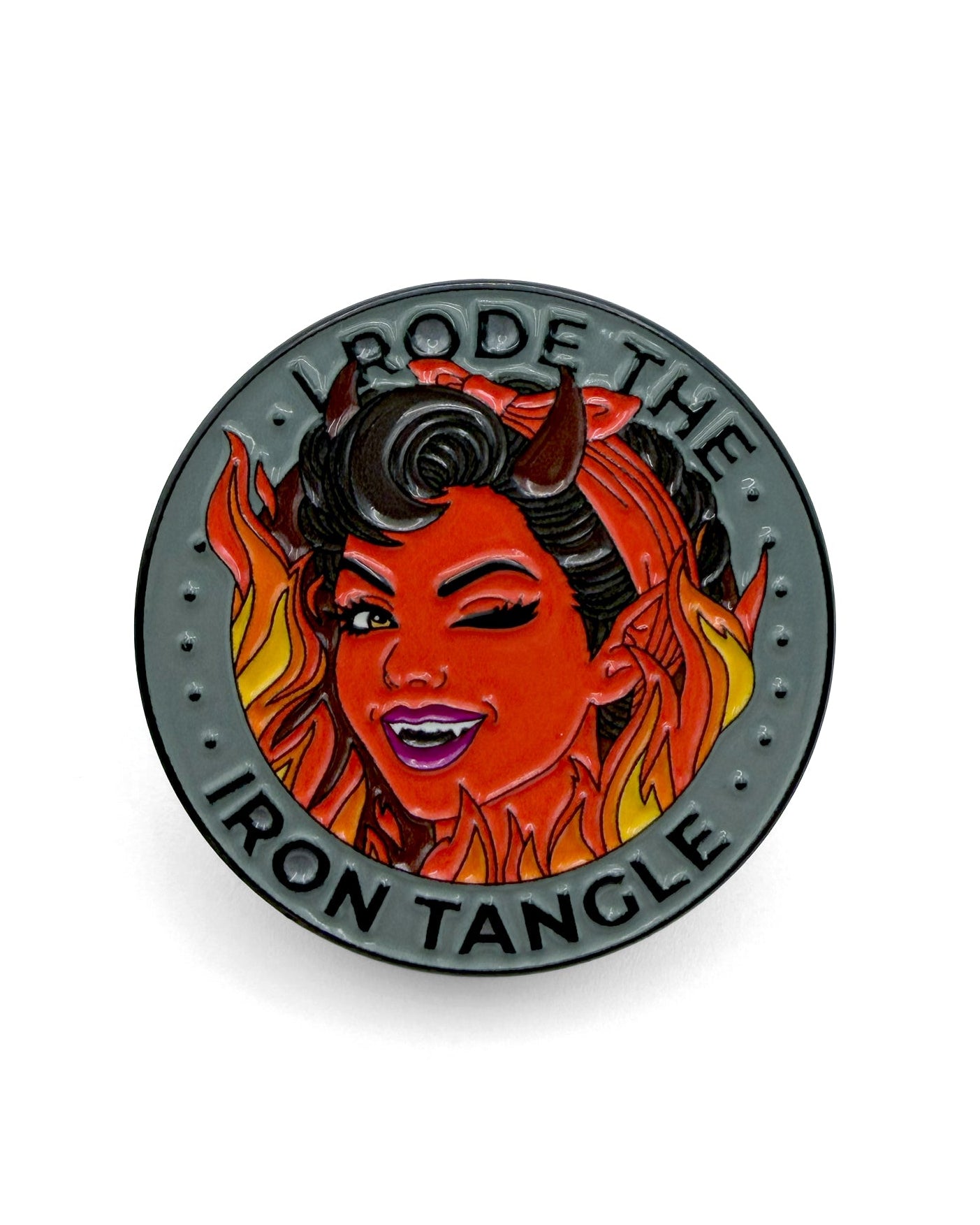 Fire Brandy Enamel Pin