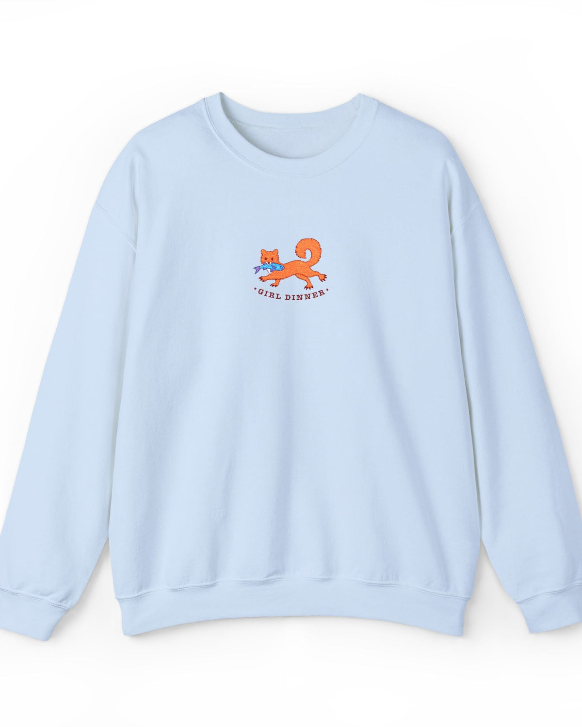 Girl Dinner Embroidered Sweatshirt