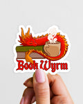 Book Wyrm Sticker